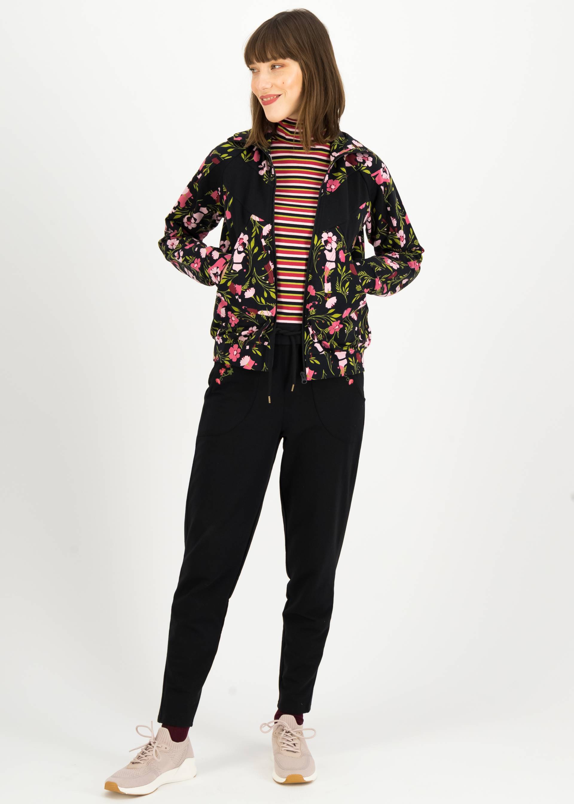 Sweathose Casual Everyday Saddle, inky moment, Hosen, Schwarz