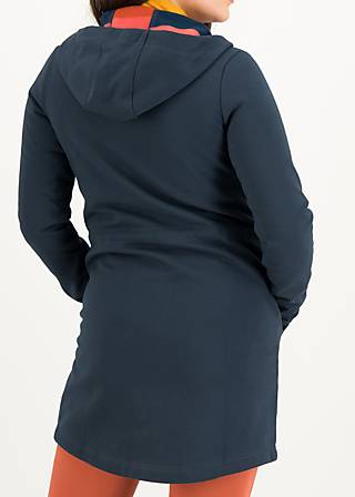 Fleece Jacket Cosyshell Hooded, night dream blue, Jackets & Coats, Blue