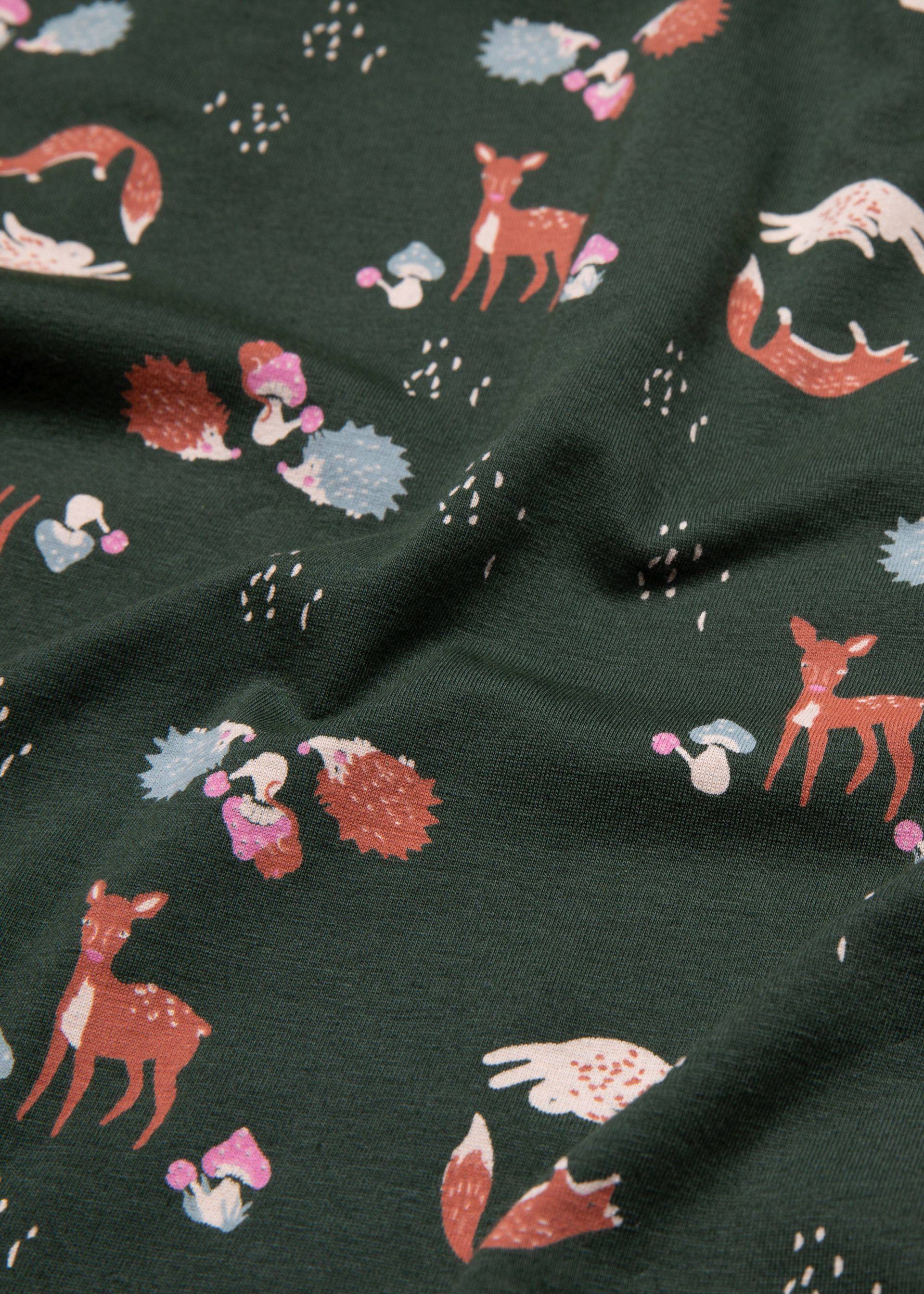 Hoodie Scuba Duba, into the woods, Sweatshirts & Hoodies, Green