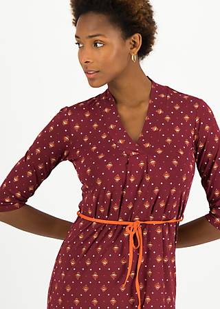 Minikleid Me and myself , flower power millefleurs, Kleider, Rot