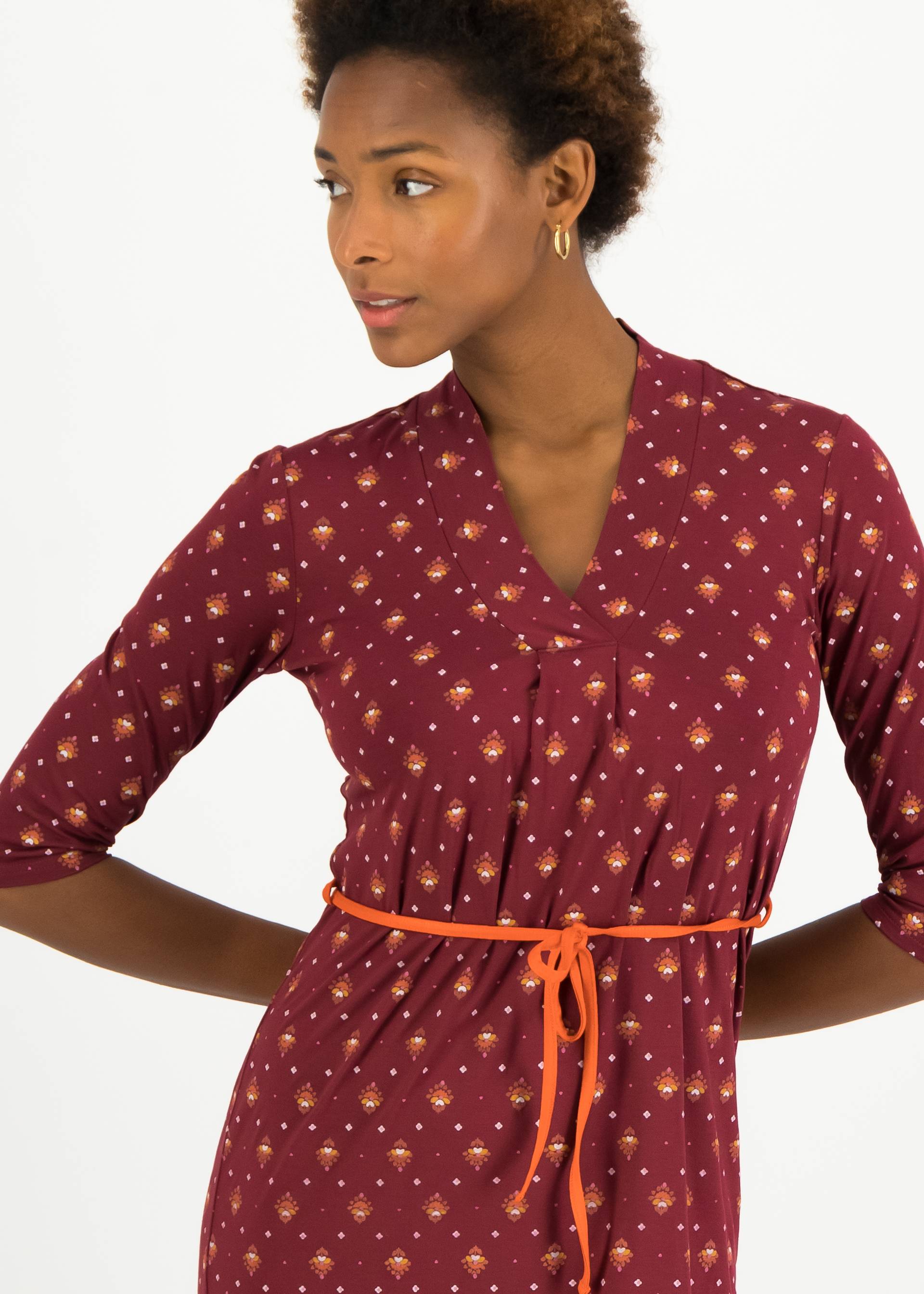 Minikleid Me and myself , flower power millefleurs, Kleider, Rot