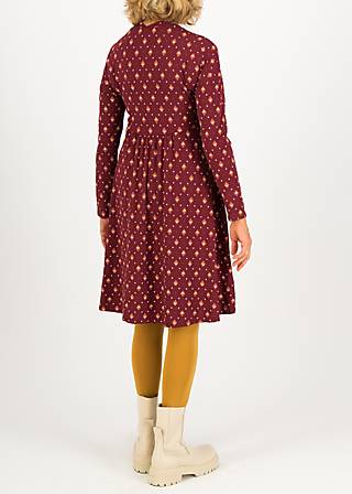 Minikleid The Peace of Ease , flower power millefleurs, Kleider, Rot