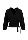 Cardigan Warm up Wrap, noir heart dots, Knitted Jumpers & Cardigans, Black