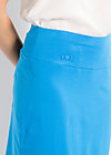 logo skirt, fountain blue, Röcke, Blau