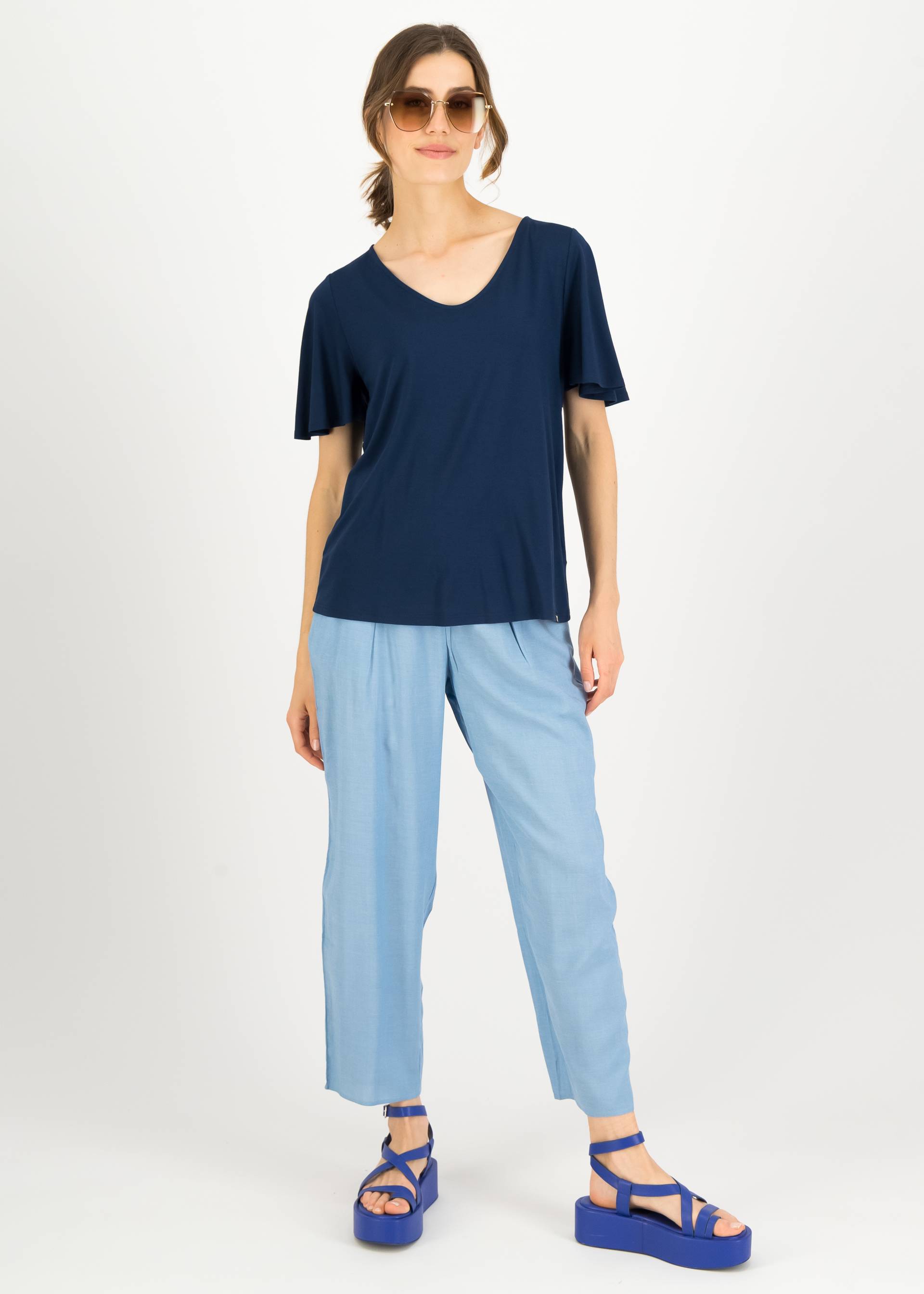 T-Shirt Bella Farfalla, blue bird feeling, Tops, Blue