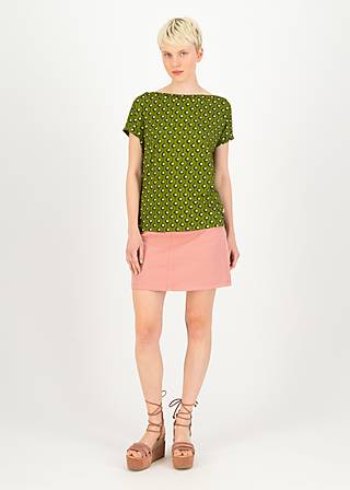 T-Shirt Flowgirl, retro foxglove, Tops, Green