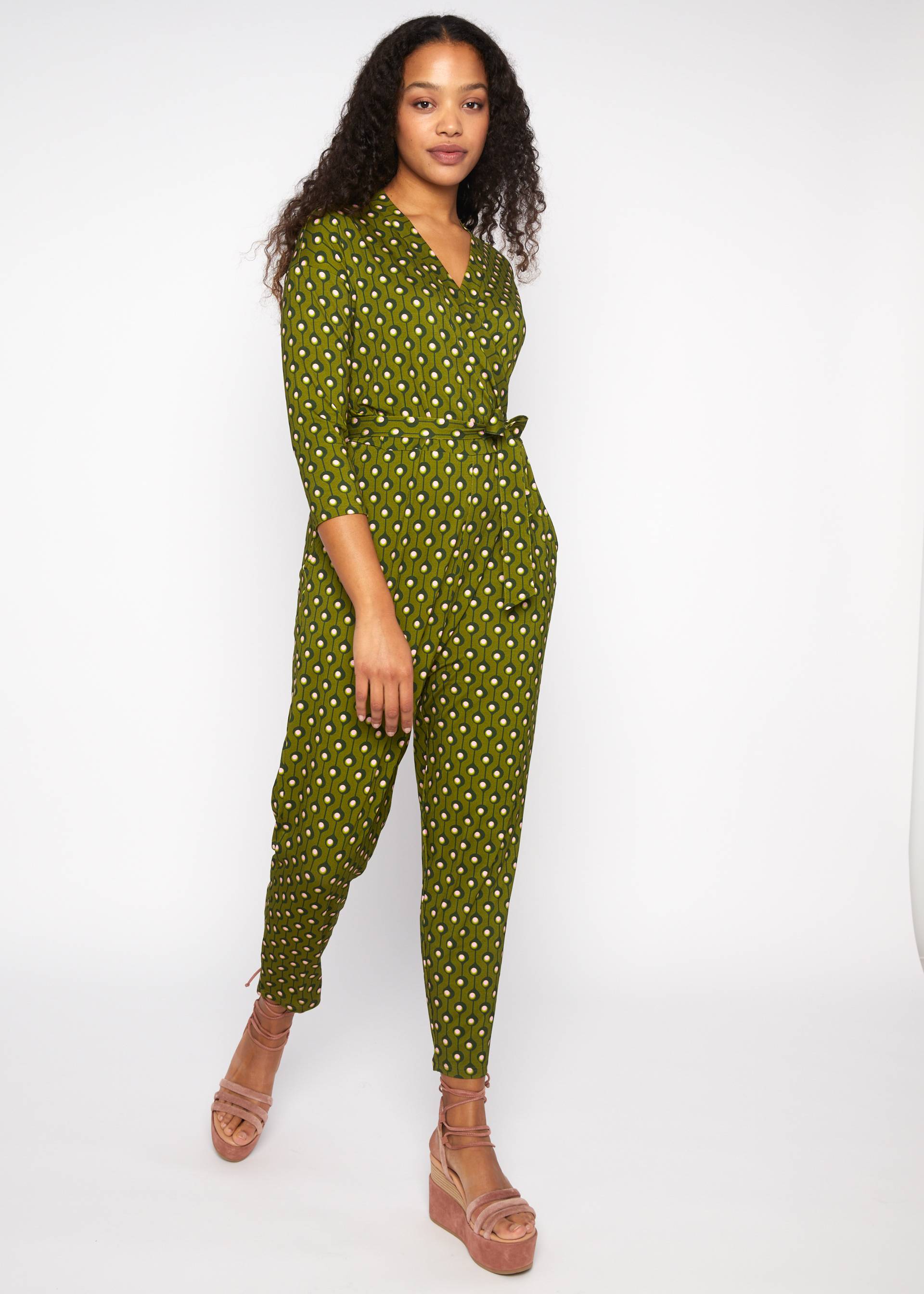 Jumpsuit Hello Fritjes, retro foxglove, Hosen, Gr&uuml;n