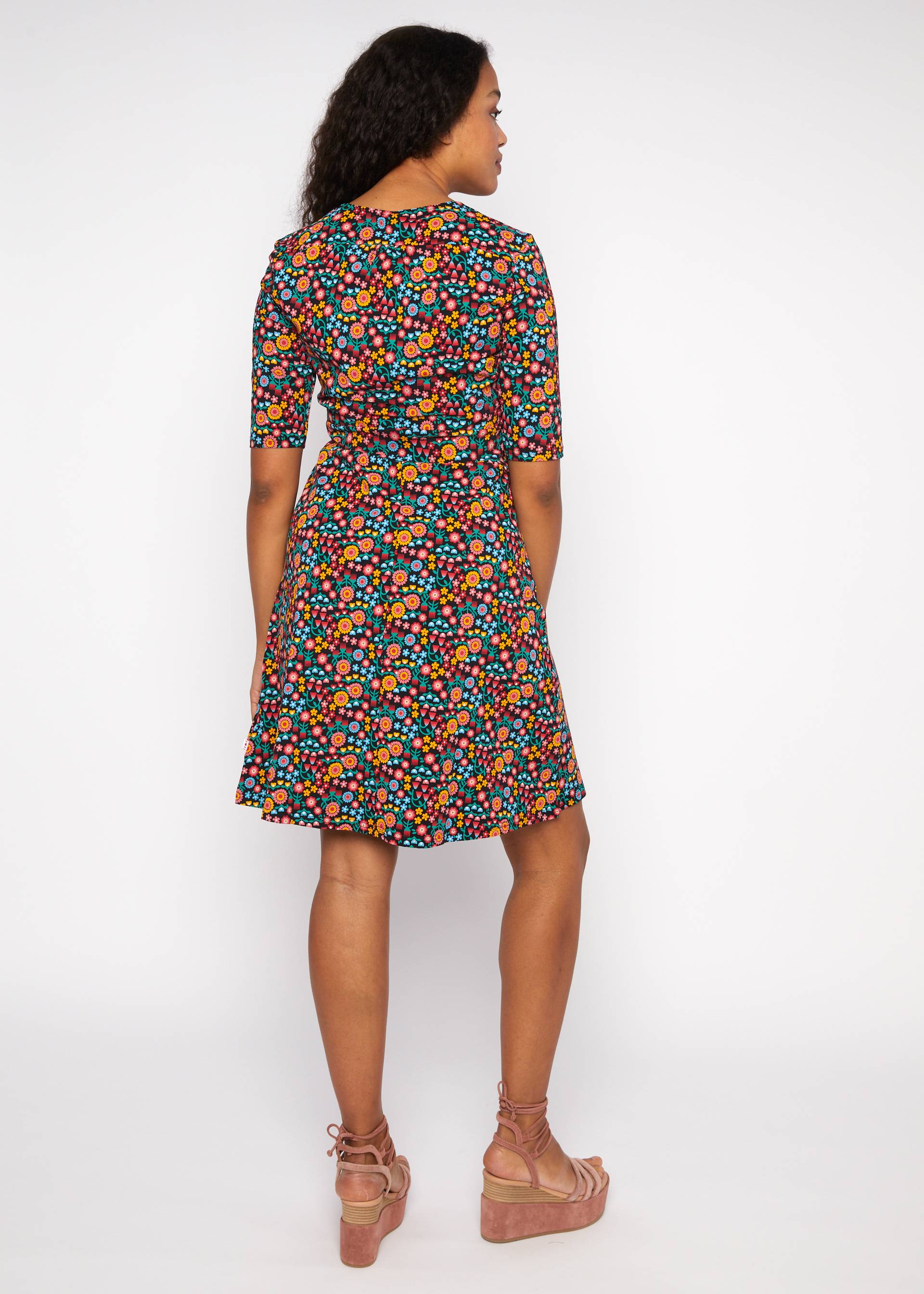 Freizeitkleid Hootchy Kootchy Petite, farmer's flower bed, Kleider, Schwarz