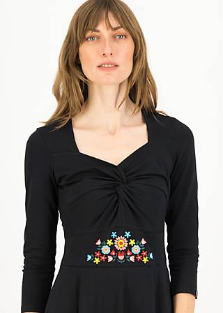 Jerseykleid Hot Knot Power, agricultural black, Kleider, Schwarz