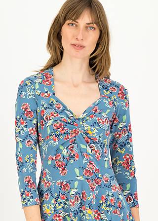 Jerseykleid Hot Knot Power, birds for lovers, Kleider, Blau