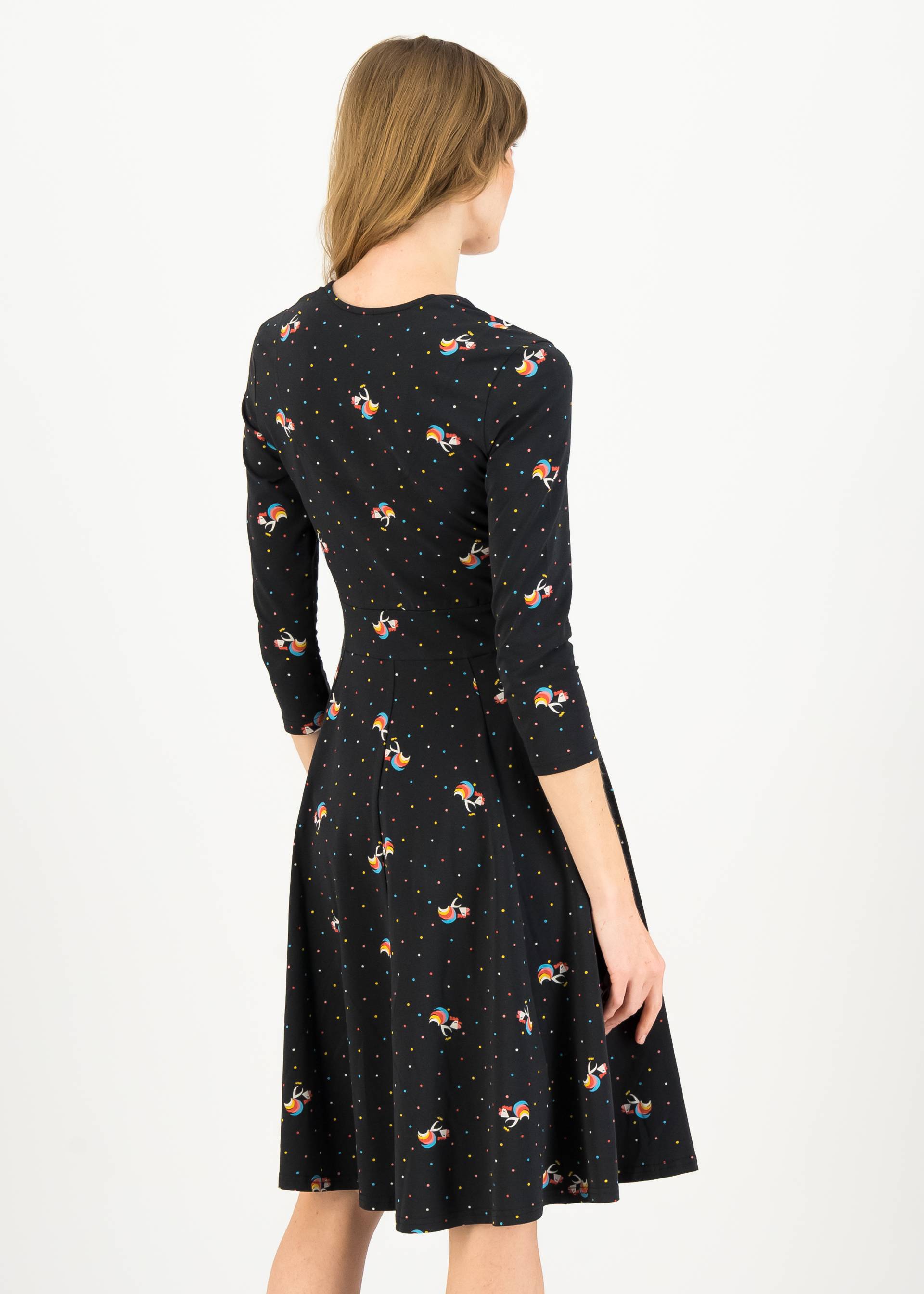 Jerseykleid Hot Knot Power, dancing rooster, Kleider, Schwarz