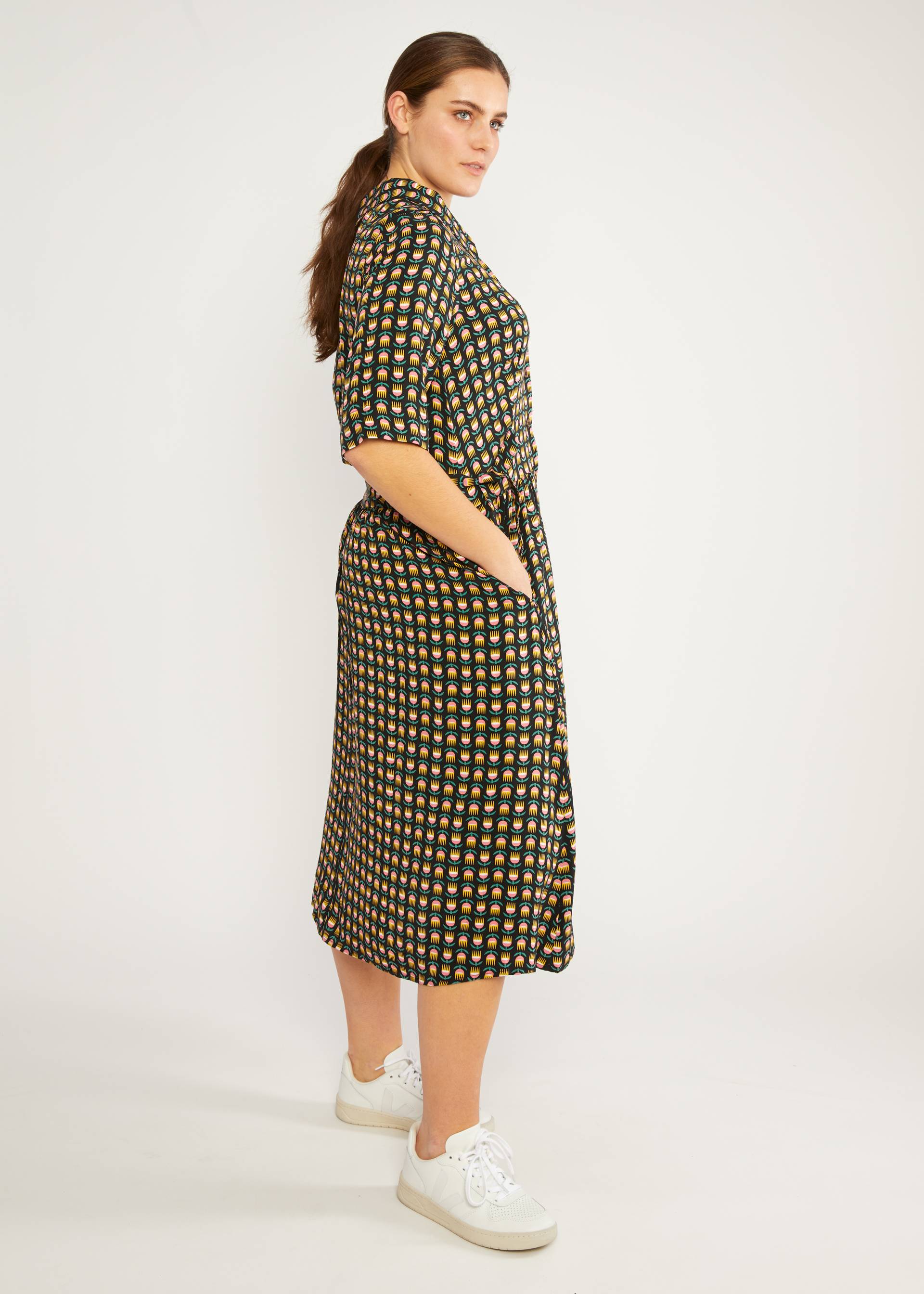 Sommerkleid Memories of Meg, modern tulip, Kleider, Schwarz