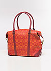 travel fever carpetbag, red autumn, Accessoires, Rot