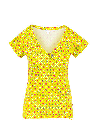 T-Shirt cache coeur romance, promenade walk, Shirts, Yellow