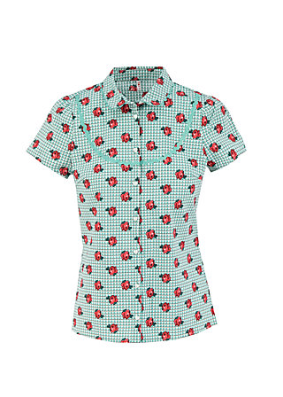 Summer blouse poupette, la tendresse, Blouses & Tunics, Green