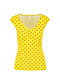 Sleeveless Top sommerliebe, promenade walk, Shirts, Yellow