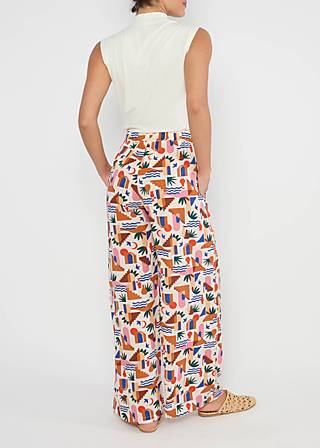 Sommerhose Breezy Palazzo, sun run stairs, Hosen, Beige