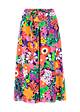 Summer Pants Flotte Culottes, coral flower, Trousers, Purple
