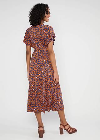 Midikleid Lightest Wings, midnight coffee, Kleider, Blau