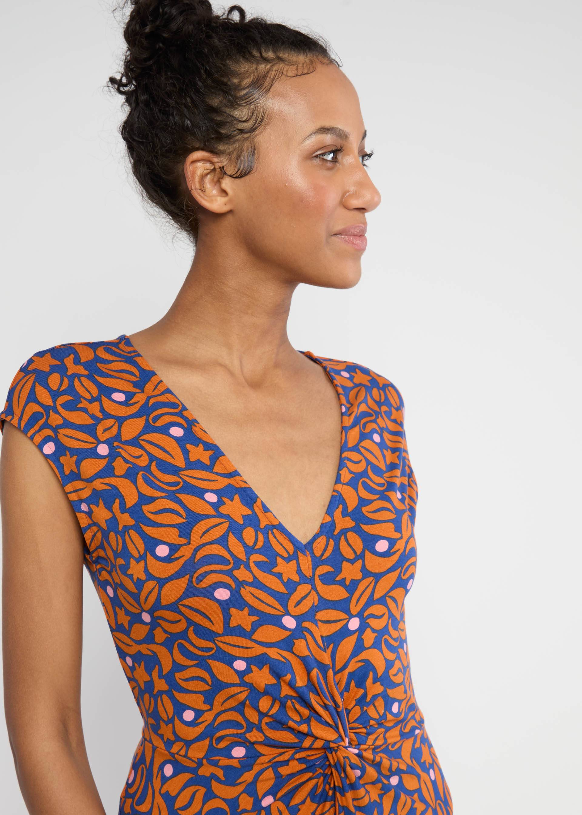 Jumpsuit Sensual Sensation Drapé, midnight coffee, Jumpsuits, Blue