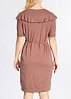Jersey Dress molokai leisure, woodland dots, Dresses, Brown