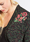 saint floridity, mexico melange, Knitted Jumpers & Cardigans, Black