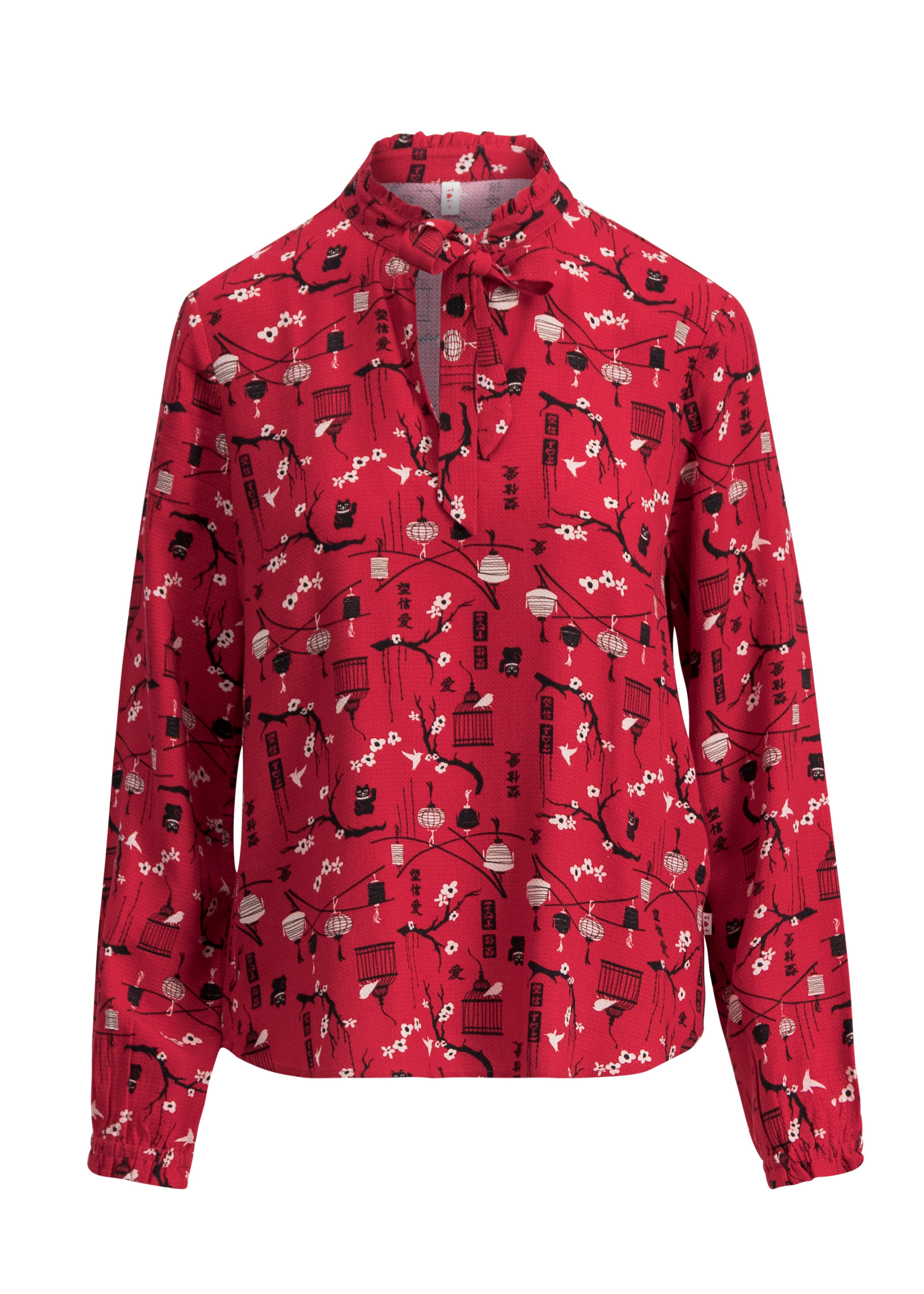 Bluse carrot and stick, secret midnight lights, Blusen & Tuniken, Rot