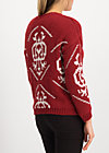 molly wolly, queens crown, Strickpullover & Cardigans, Rot