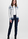sleek and chic, norwegian snowflake, Knitted Jumpers & Cardigans, White