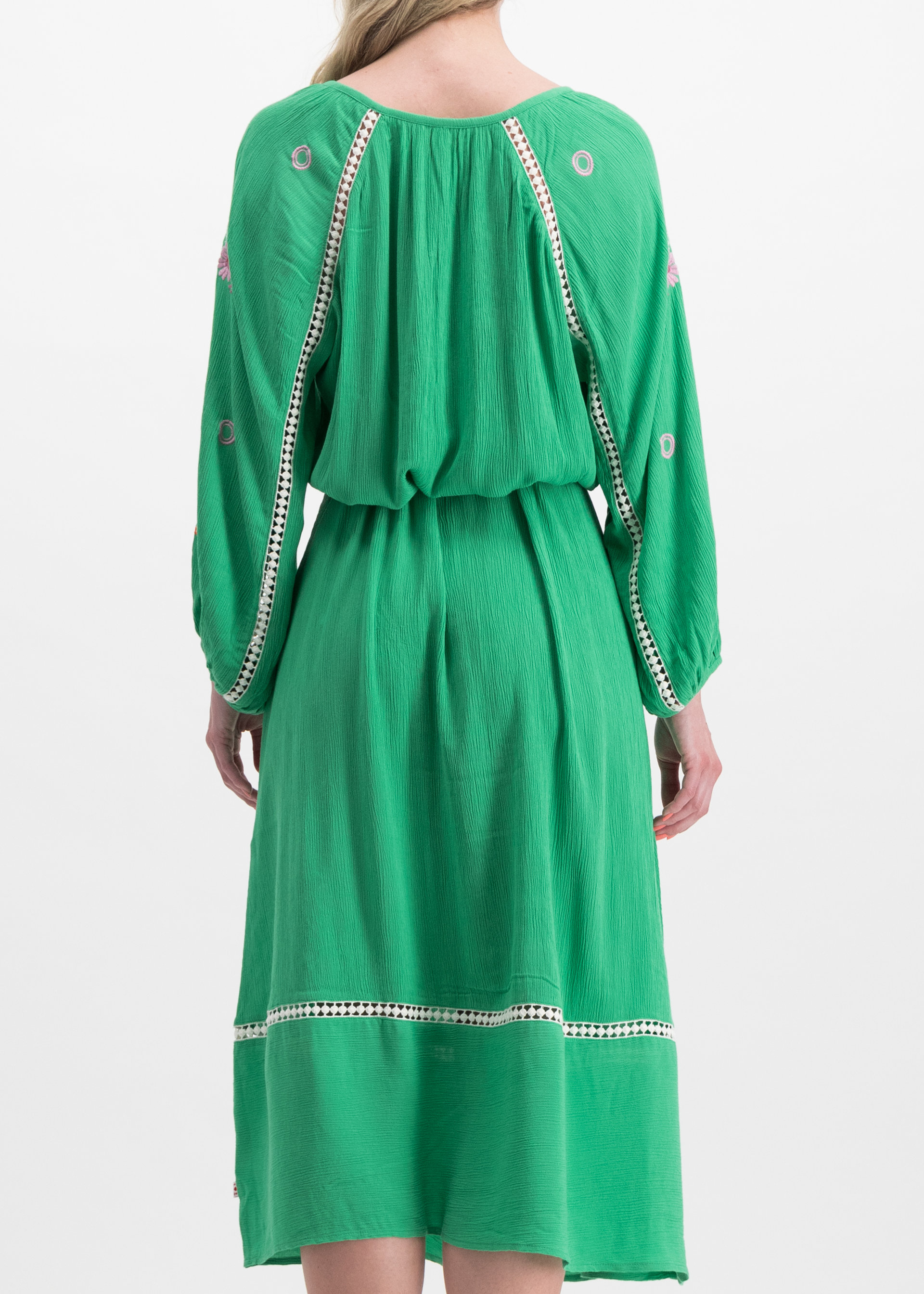 bohemian beauty, smaragd crepe, Dresses, Green