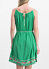 summer in the city, smaragd crepe, Dresses, Green