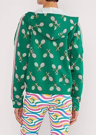 Sweatjacke Eclectic Rainbow Zip up, kiss my ace, Sweatshirts & Hoodies, Gr&uuml;n