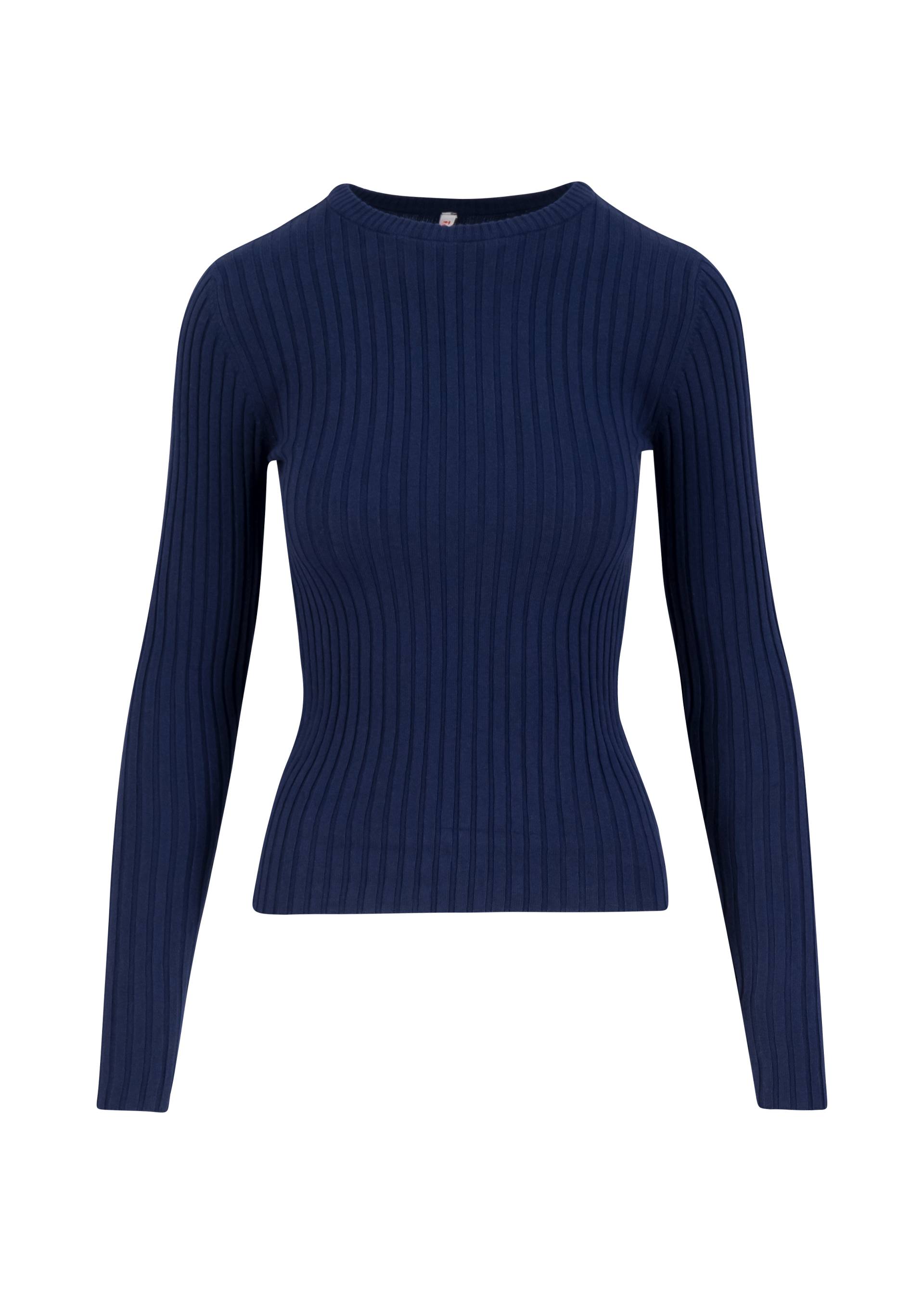 Longsleeve Jazz Crew, cold wind blue, Strickpullover, Blau