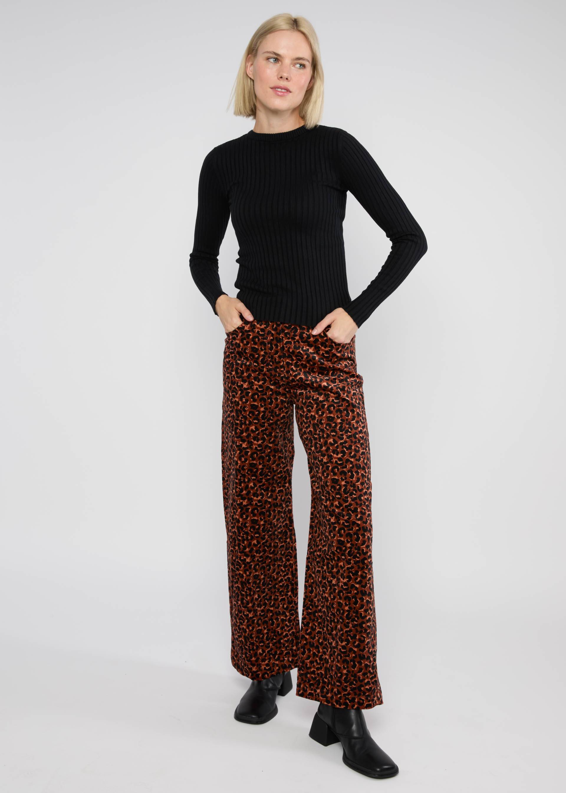 Longsleeve Jazz Crew, elegant lady in black, Strickpullover, Schwarz