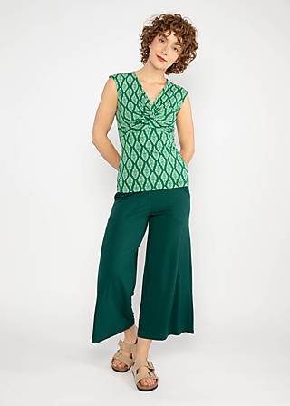 Top Savanna Knot, happy summer vibes, Shirts, Grün