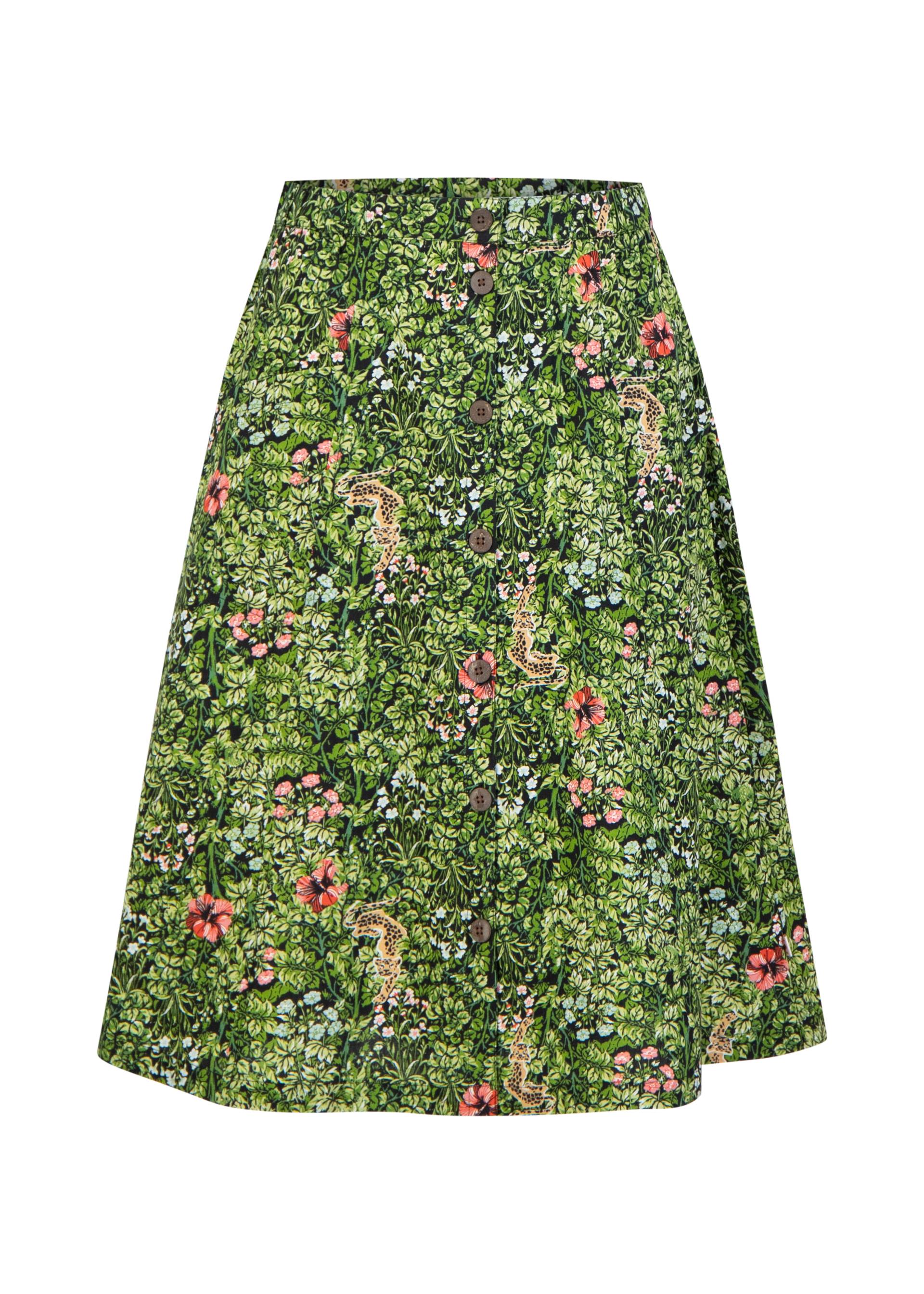 Sommerrock Clockwork Vintage, wild and shy, Röcke, Grün