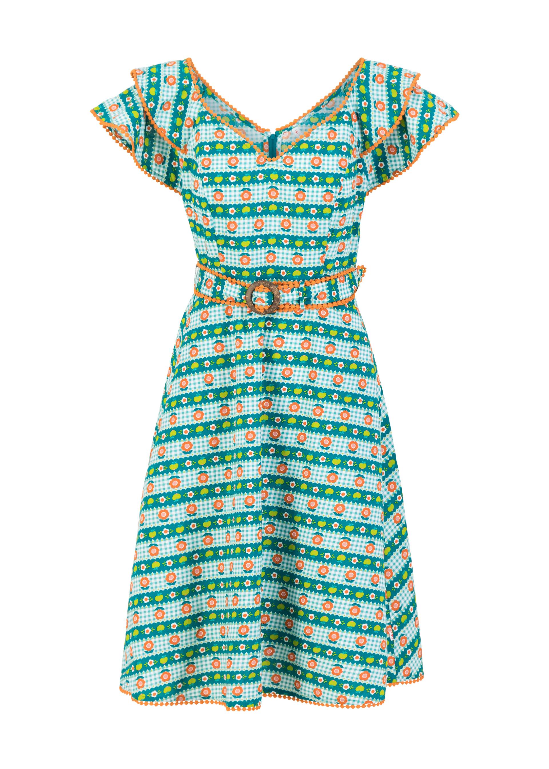 Festliches Kleid Falbala Festival, tiny picnic, Kleider, Grün