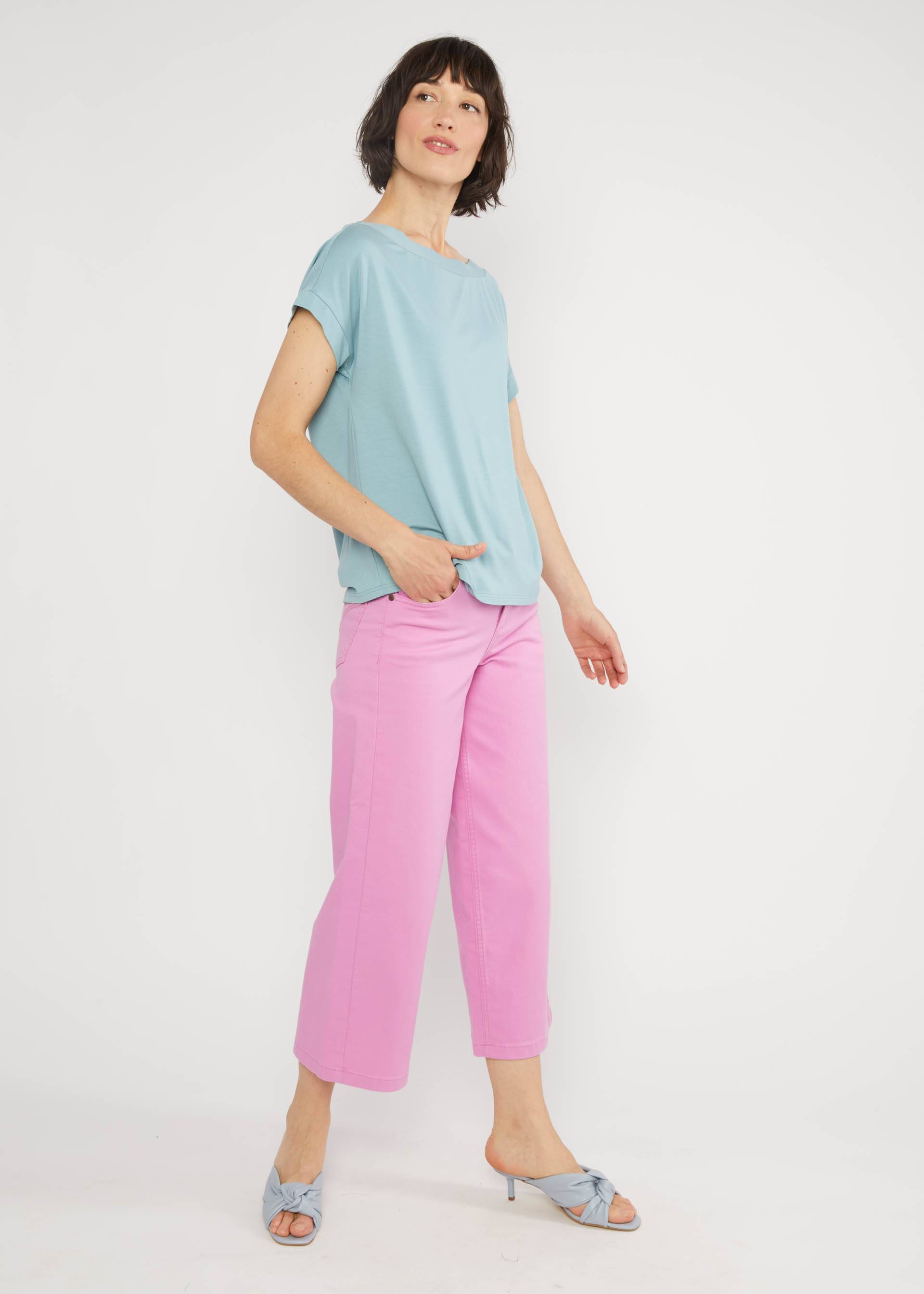 T-Shirt Flowgirl, lapis lazuli blue, Shirts, Blau