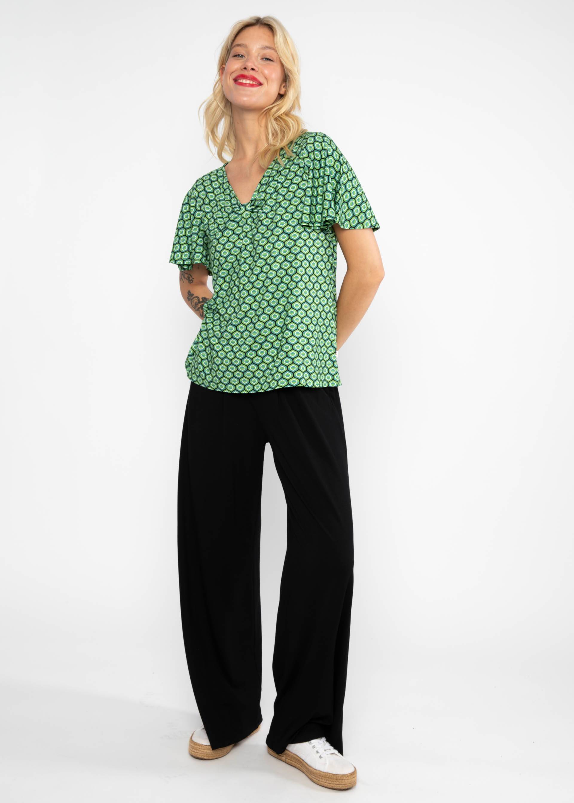 Top Graceful Belle Air, spring pearl, Tops, Green