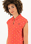 T-Shirt blusover, orange dot com, Shirts, Rot