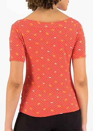 T-Shirt carmelita, orange dot com, Tops, Red