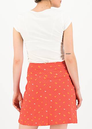 Minirock cloche du soleil, orange dot com, Röcke, Rot