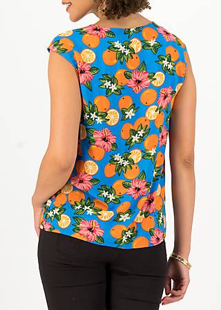 Top flaming heart, florida lady, Shirts, Blau