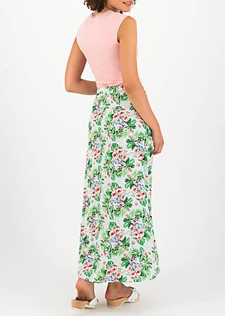 Maxi Skirt fruits of the beach, beach babe, Skirts, White