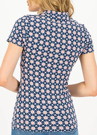 T-Shirt pow wow heart, fresh breeze, Shirts, Blau