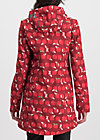wild weather long anorak, eat the apple, Jackets & Coats, Red