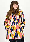 wild weather long anorak, great graphic, Jackets & Coats, Blue