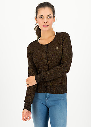 ladyklappe, black glitter, Knitted Jumpers & Cardigans, Black