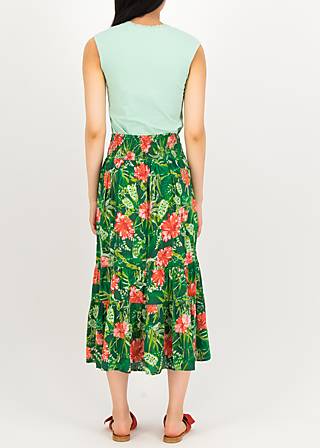 Midirock La Farfalla, jungle heat, Röcke, Grün