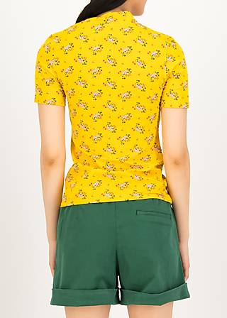 T-Shirt Pow Wow Vau, happy sunday, Shirts, Gelb